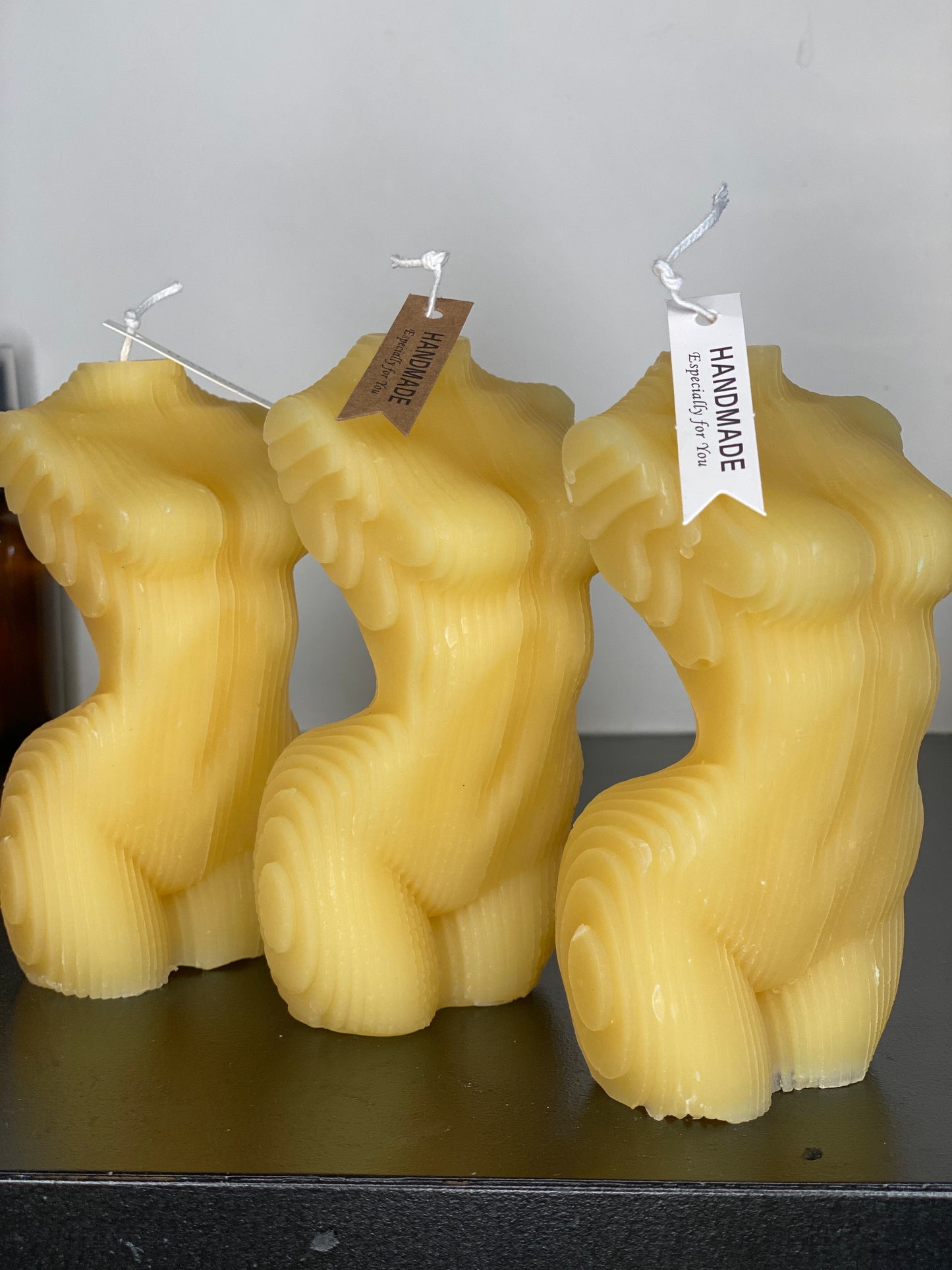 Female Body Beeswax Candle