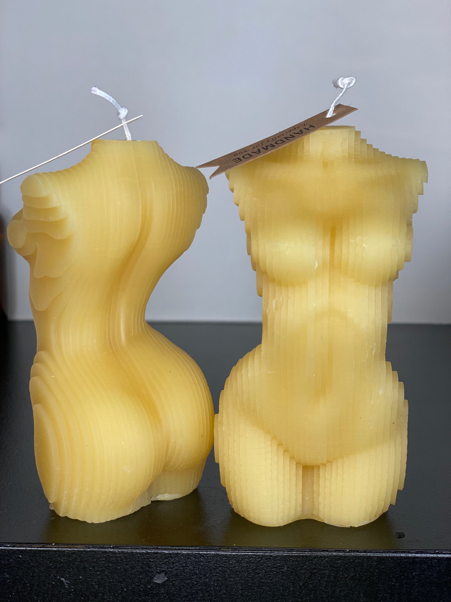 Female Body Beeswax Candle