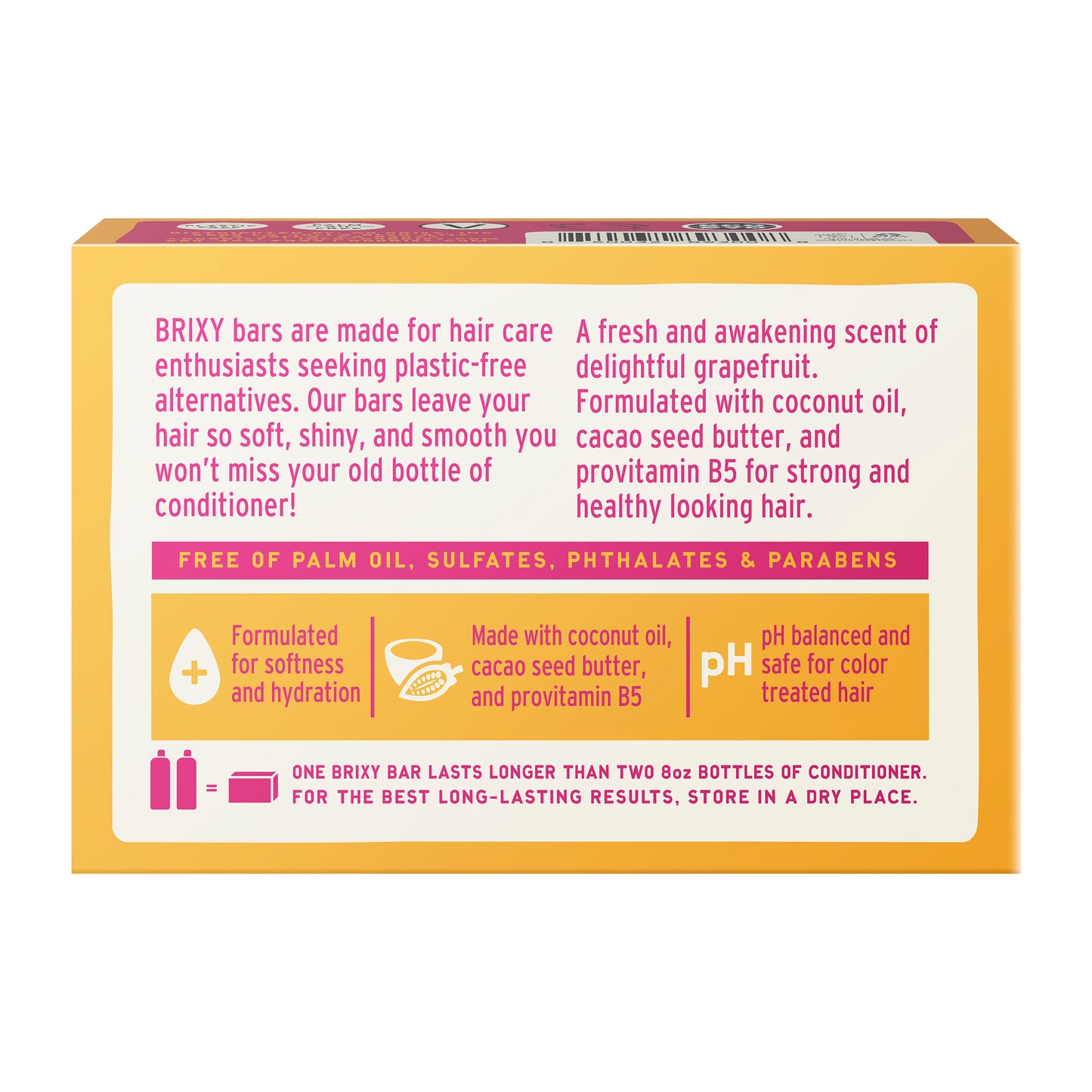 Citrus Shampoo Bar for Balance & Hydration