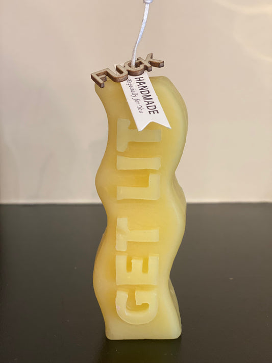 Get Lit Molded Candle
