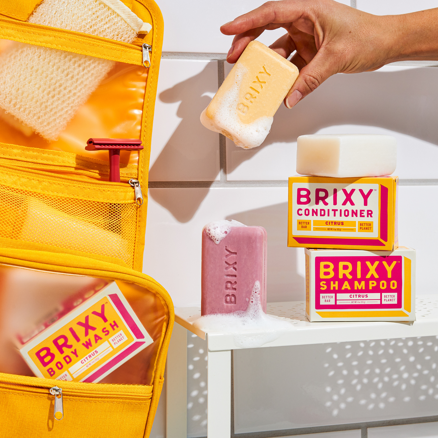 Citrus Conditioner Bar for Softness & Hydration